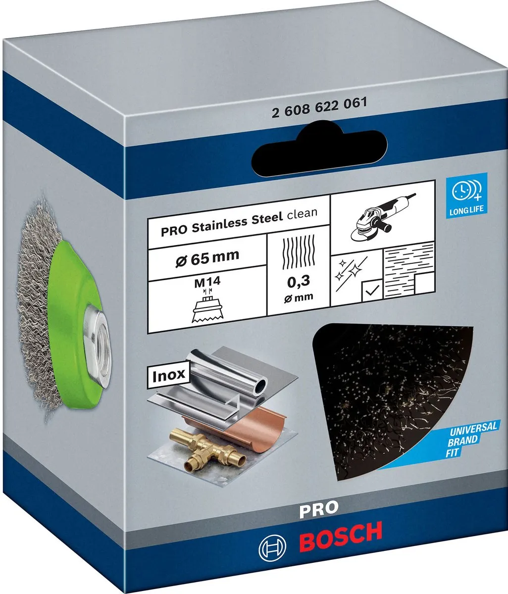 Bosch Professional M14 Komstlbloesel 65 Gegolfd - 1 Stuk