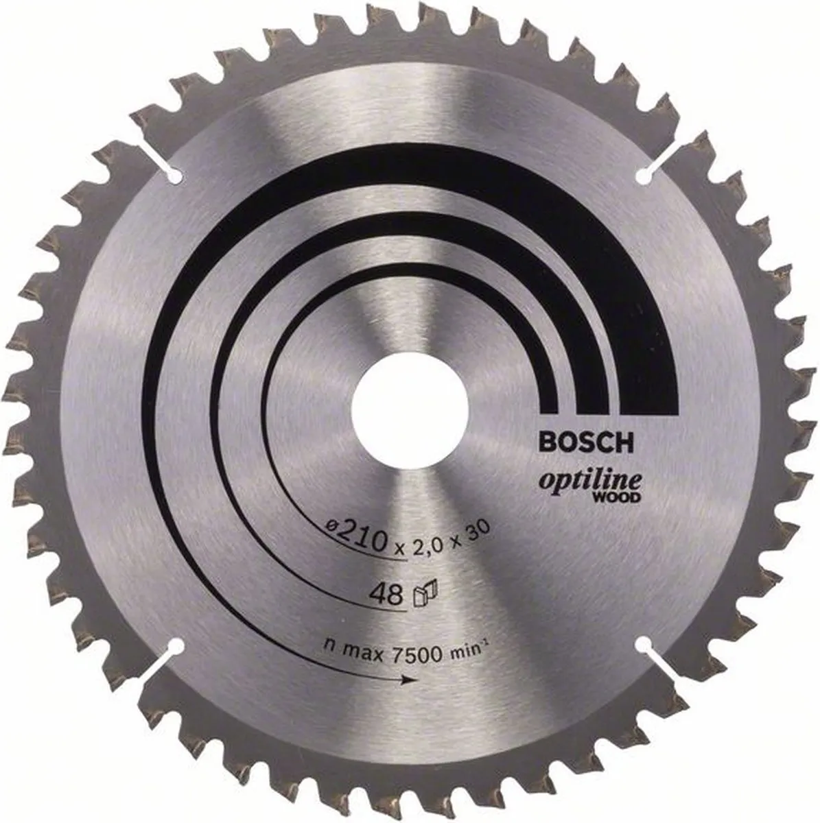 Bosch Professional PRO Wood Cirkelzaagblad 210mm - afbeelding 6 van 6