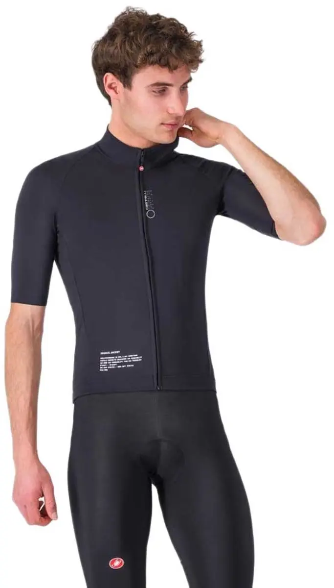 Castelli Do.di.ci Kortmouwjas Grijs M Man