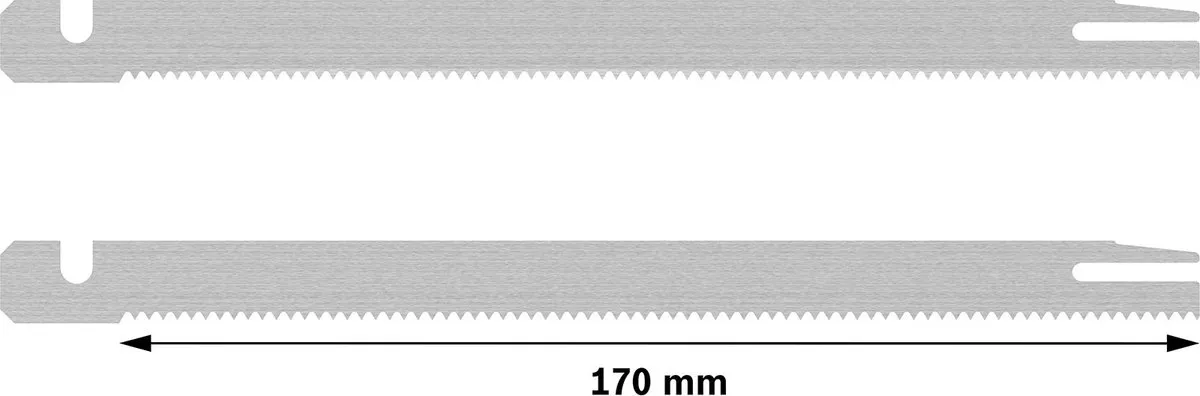Bosch Professional GSG Zaagbladen 130mm Metaal - 2 Stuks