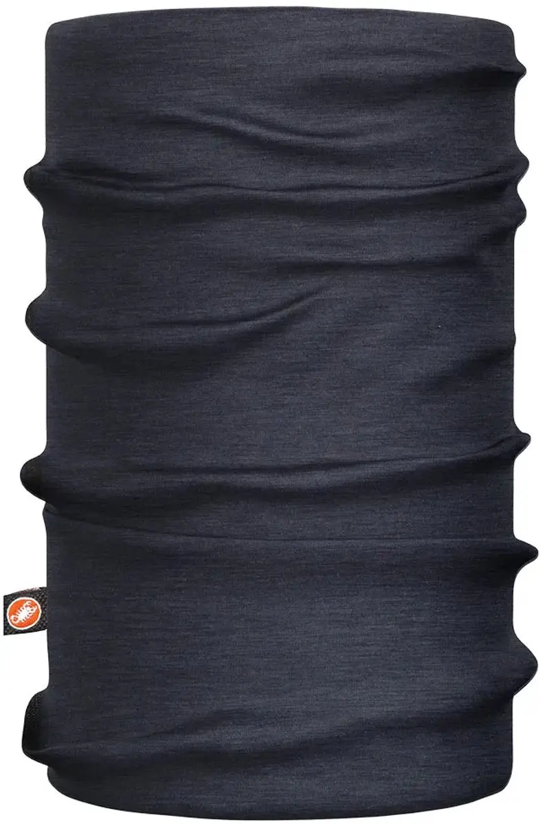 Castelli Merino Neckwarmer - Light Black