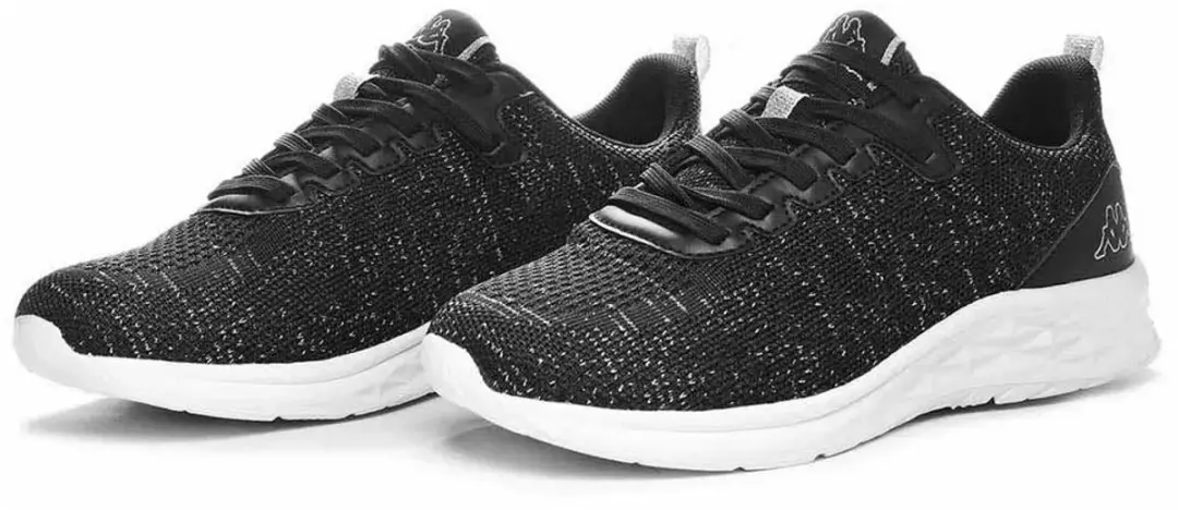 Kappa Rostie Schoenen - 37 - Zwart/Grijs - afbeelding 4 van 4