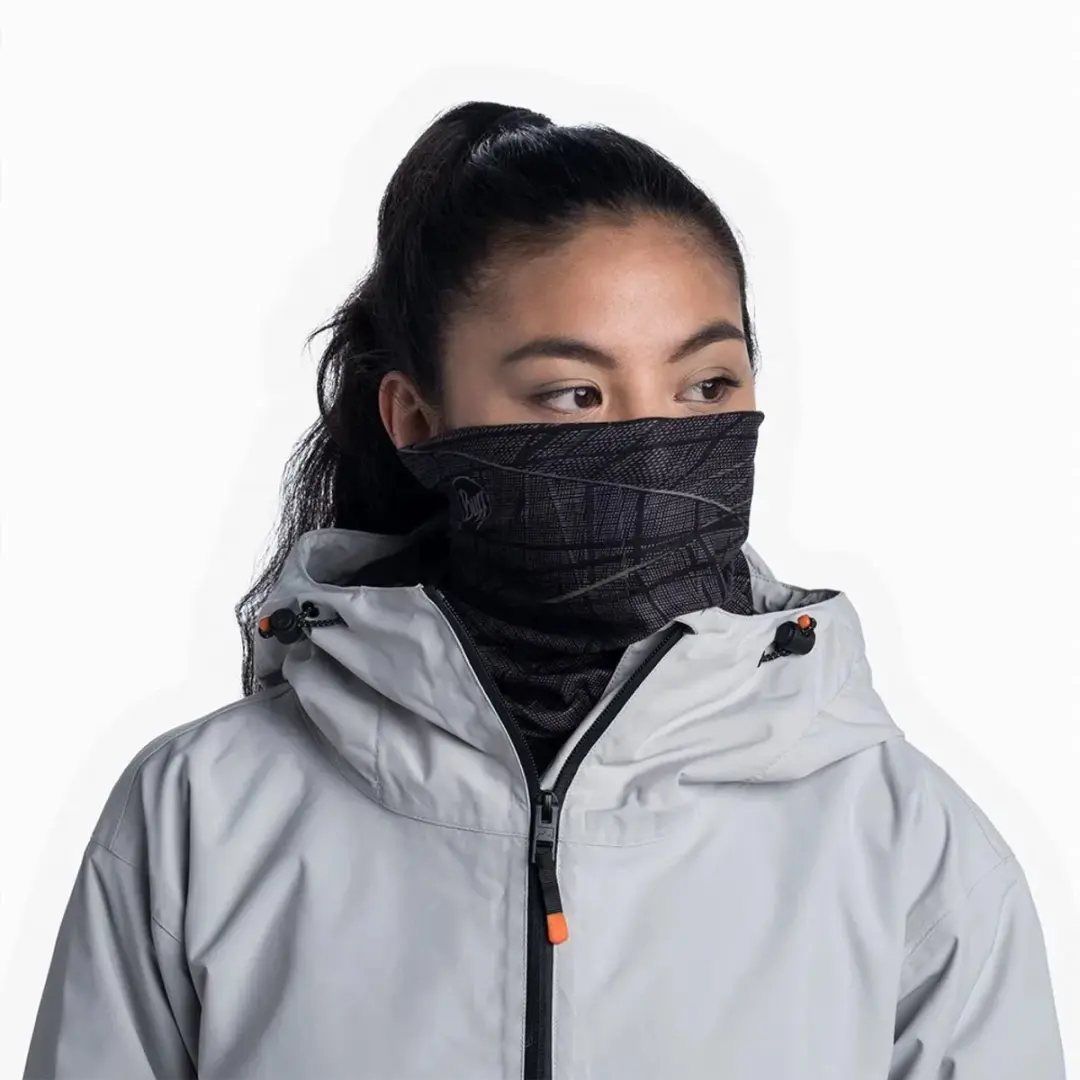 Buff Polar Embers Black Nekwarmer - 1 Stuk