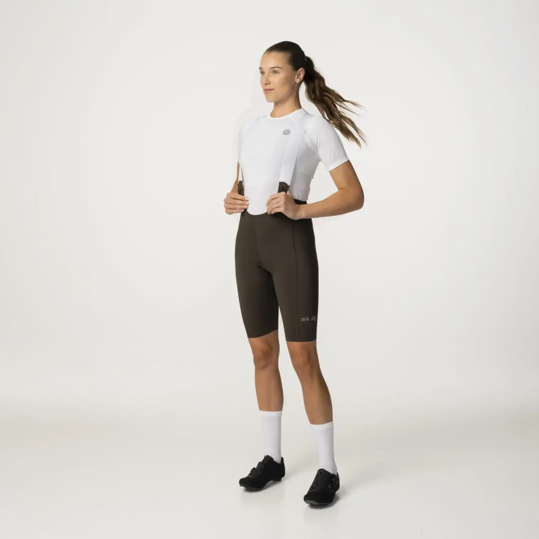 AGU Comfort Plus Fietsbroek Dames - Zwart - Zeem 14mm - afbeelding 5 van 6