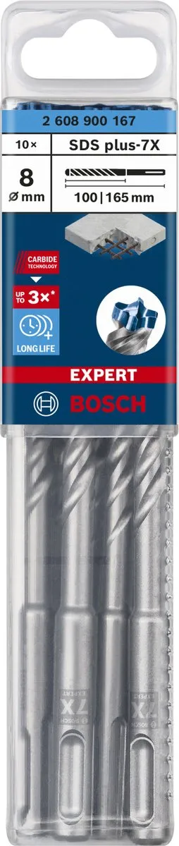 Bosch Professional EXPERT SDS plus-7X Hamerboor 8mm