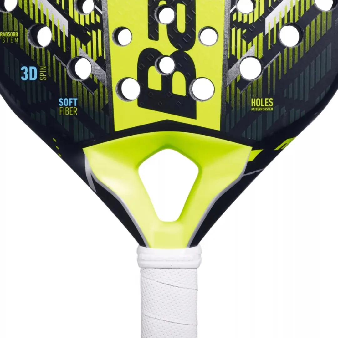 Babolat Counter Vertuo 2025 Padelracket 340/360g - Geel/Zwart - afbeelding 6 van 6