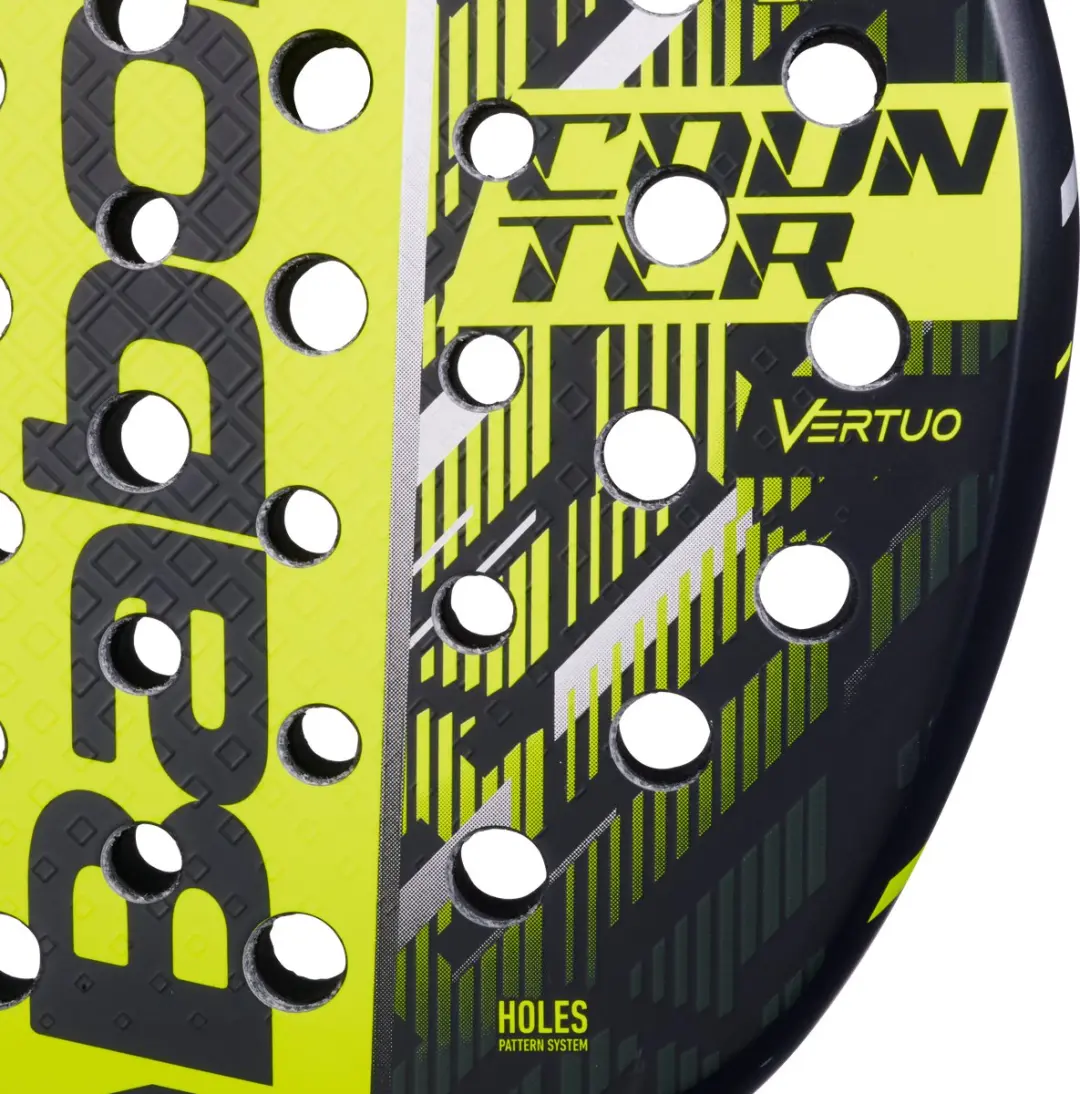 Babolat Counter Vertuo 2025 Padelracket 340/360g - Geel/Zwart - afbeelding 4 van 6