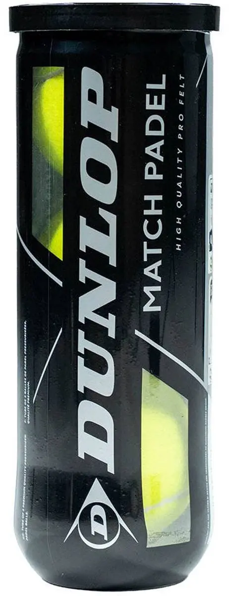 Dunlop Match Padel Balls (3 st.)