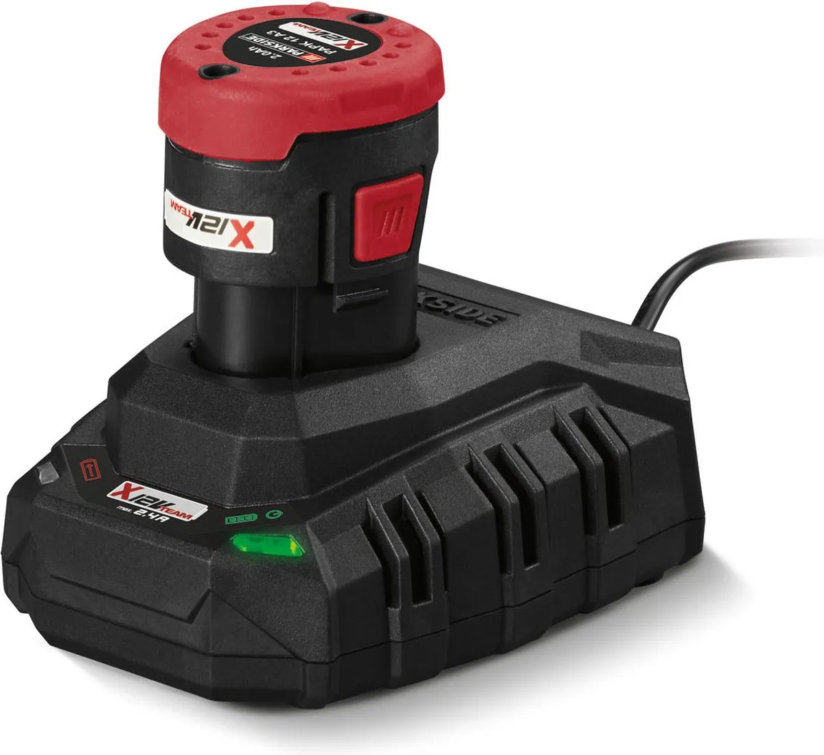 Parkside 12V Accu 2000mAh + Oplader