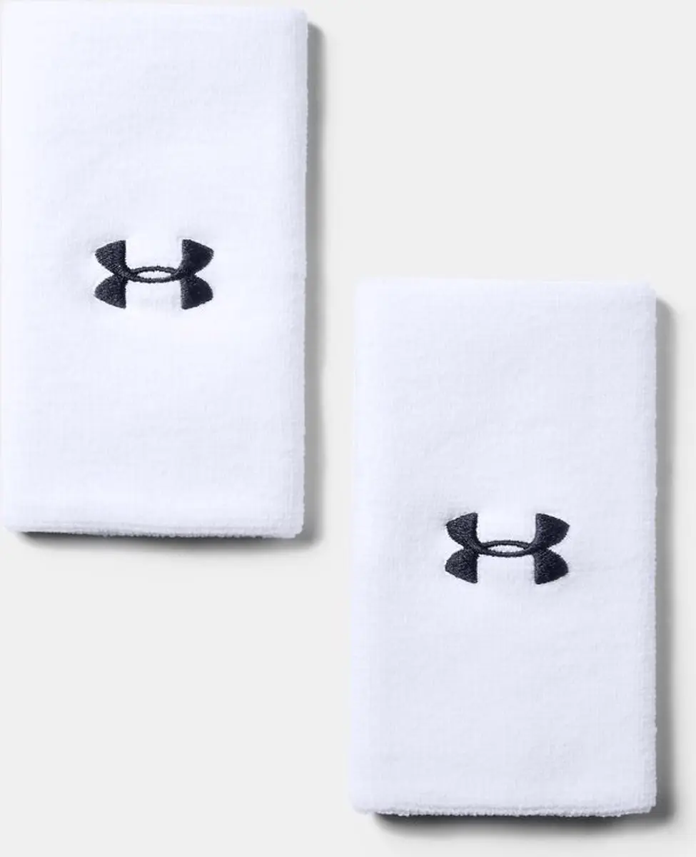 Under Armour 6'' Performance WB-WHT Unisex Zweetband