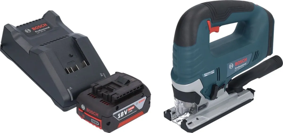Bosch Professional GST 18V-125 B Accudecoupeerzaag - 125mm - 1x 4.0Ah