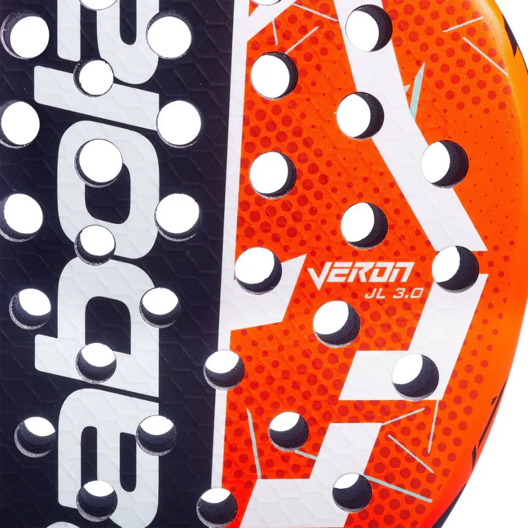 Babolat Veron Juan Lebron 3.0 Padelracket - L0 - Oranje/Zwart - afbeelding 3 van 6