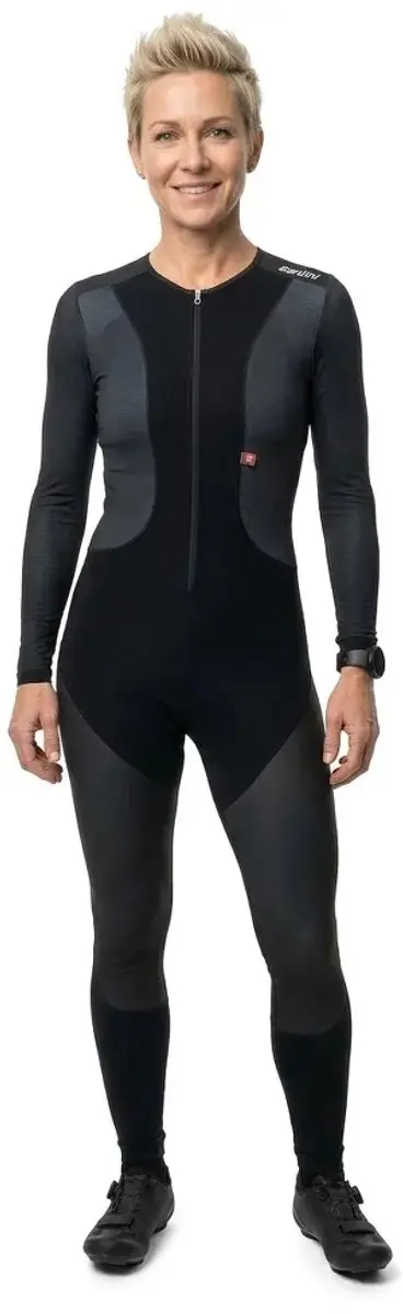 Santini Vega Dry Fietsbroek - Zwart L - afbeelding 2 van 3