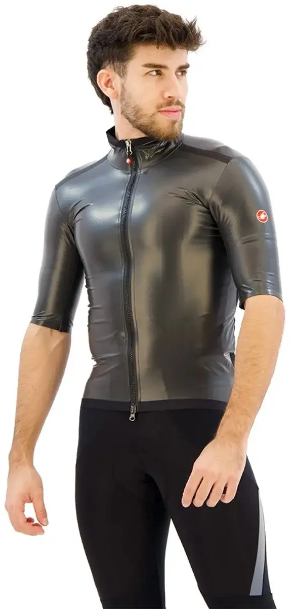 Castelli Gabba R Kortmouwjas - Grijs L - afbeelding 6 van 6