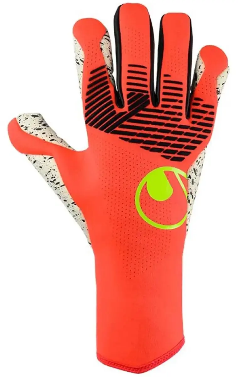 Uhlsport Fangmaschine Supergrip+ Keepershandschoenen - 7 - Rood/Oranje