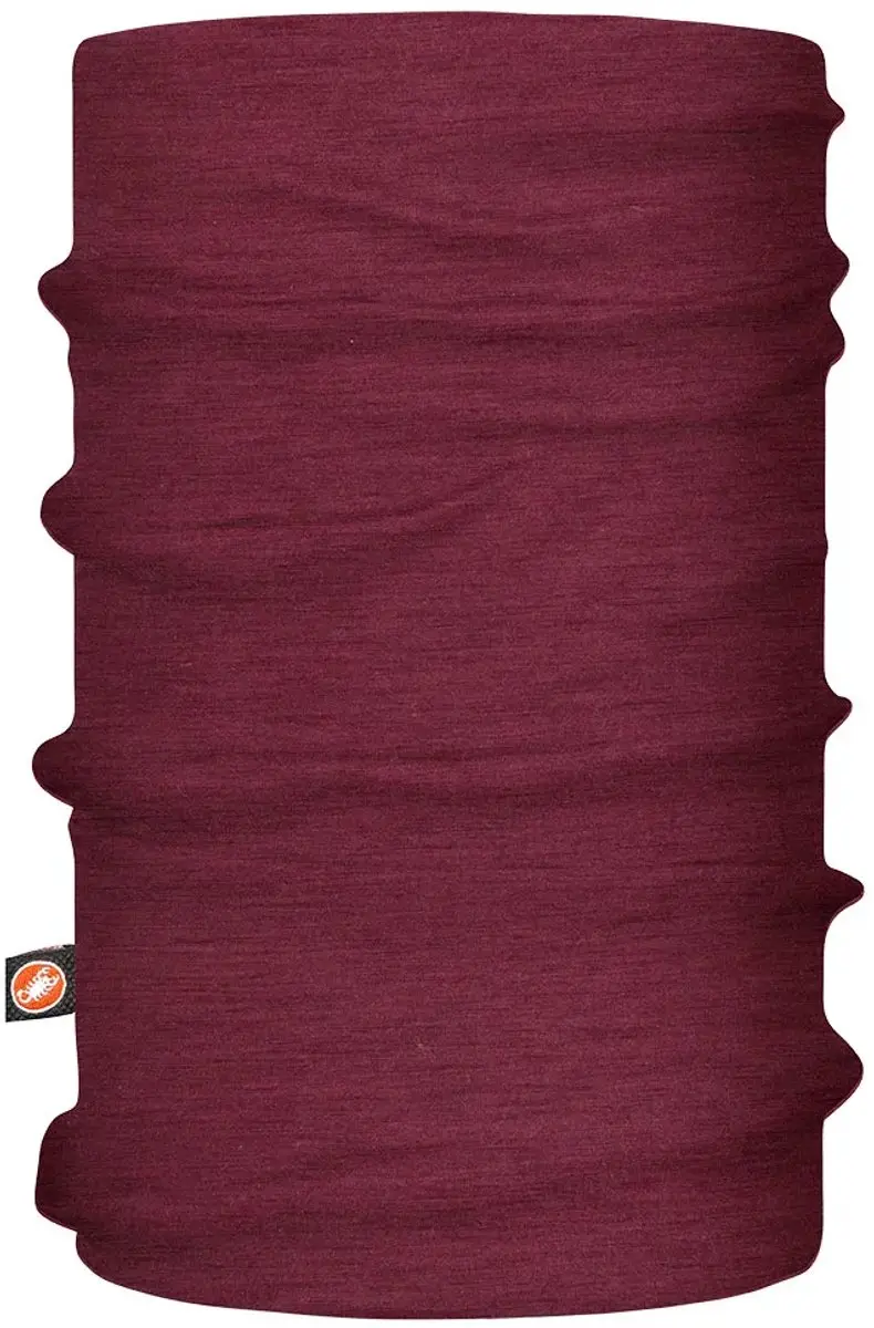 Castelli Merino Nekwarmer Barbaresco Red