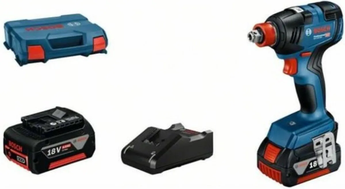 Bosch Professional GDX 18V-200 Slagschroevendraaier 2x4.0Ah - 4200 Slagen/min