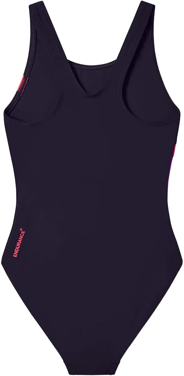 Speedo Hyperboom Butterfly Zwempak - 176 - Blauw/roze - afbeelding 3 van 3