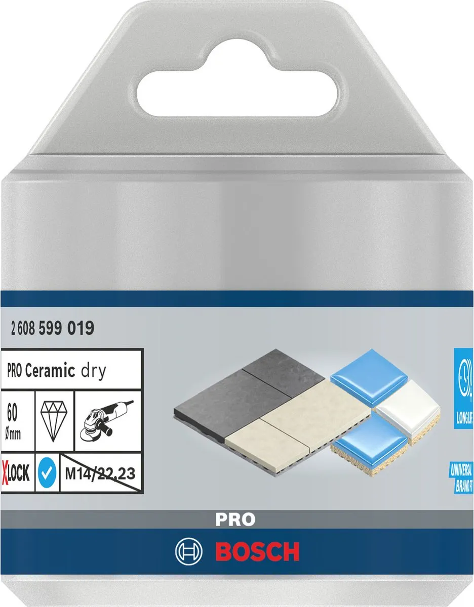 Bosch Professional X-Lock Droge Kernfrees 60mm - Hout