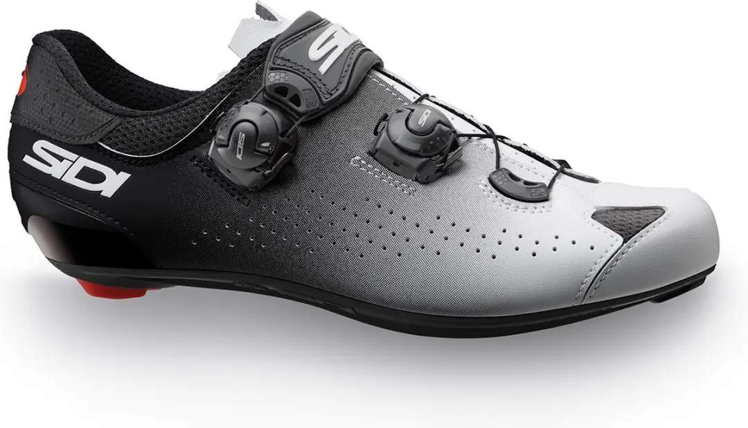 SIDI Genius 10 Mega - Wielrenschoenen - Heren - Carbon zool - Microvezel - Zwart - 44