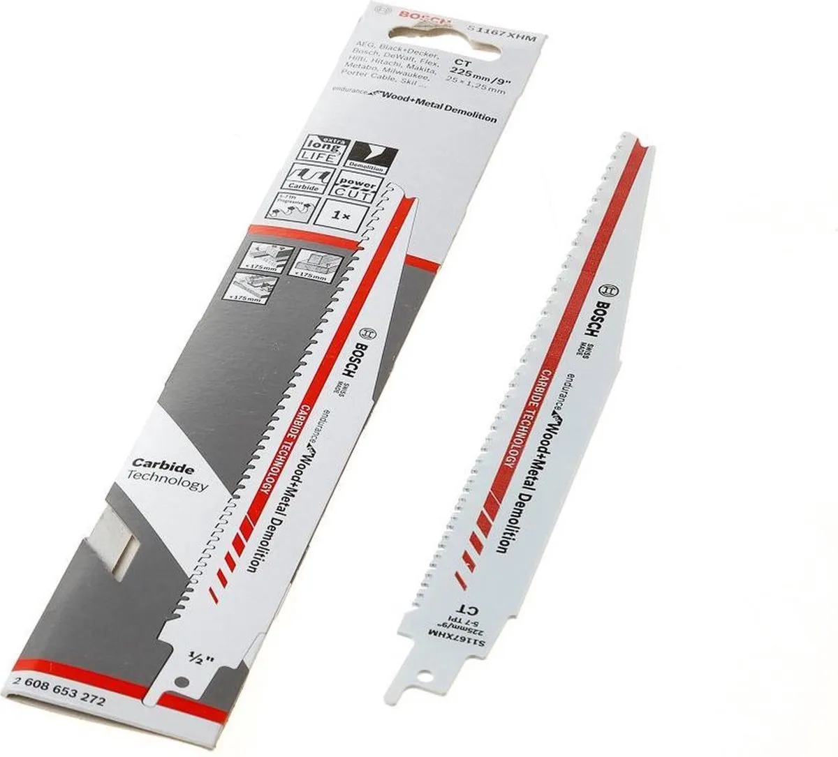 Bosch Professional S1167XHM Reciprozaagblad - Hout Metaal - afbeelding 6 van 6