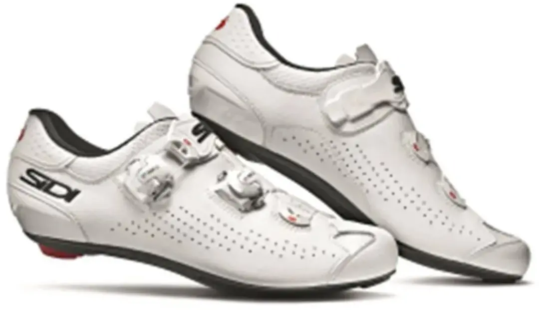 Sidi Genius 10 Wielrenschoenen - Carbon Zool - Wit - 39 - afbeelding 2 van 6