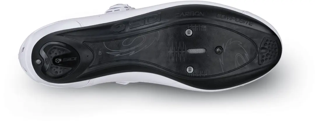 Sidi Genius 10 Wielrenschoenen - Carbon Zool - Wit - 39 - afbeelding 6 van 6