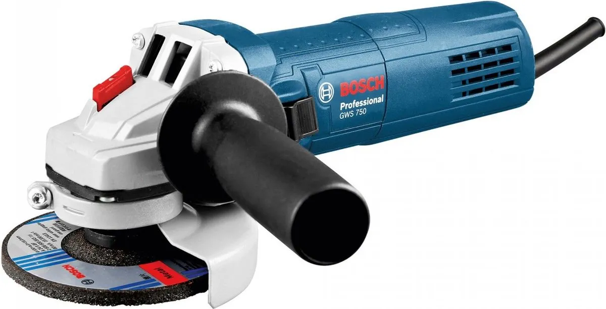 Bosch Professional GWS 750 S Haakse Slijper 125mm