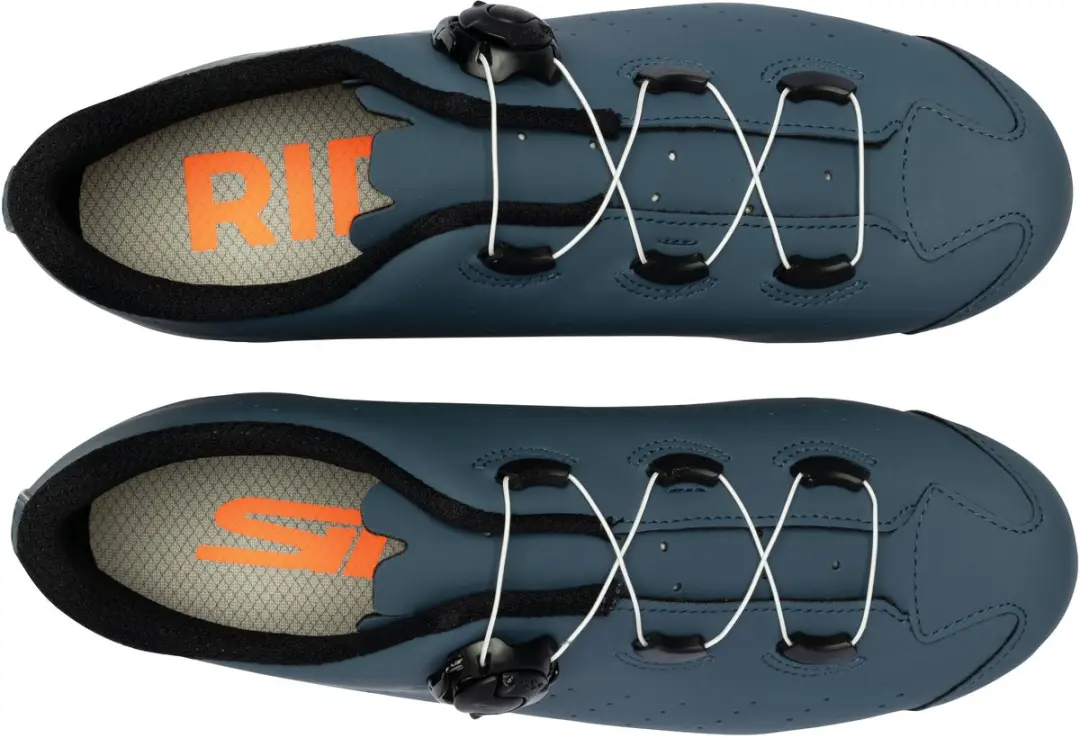 Sidi Fast 2 Wielrenschoen Heren Blauw Geel - Carbon Zool 42 - afbeelding 4 van 5