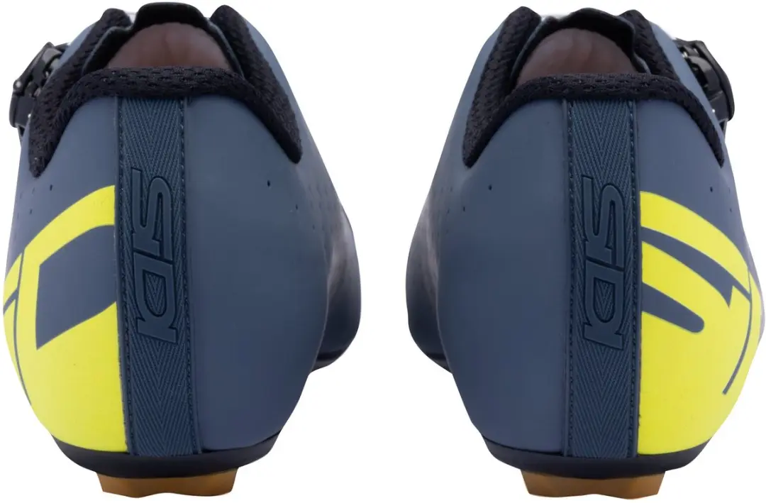 Sidi Fast 2 Wielrenschoen Heren Blauw Geel - Carbon Zool 42 - afbeelding 2 van 5