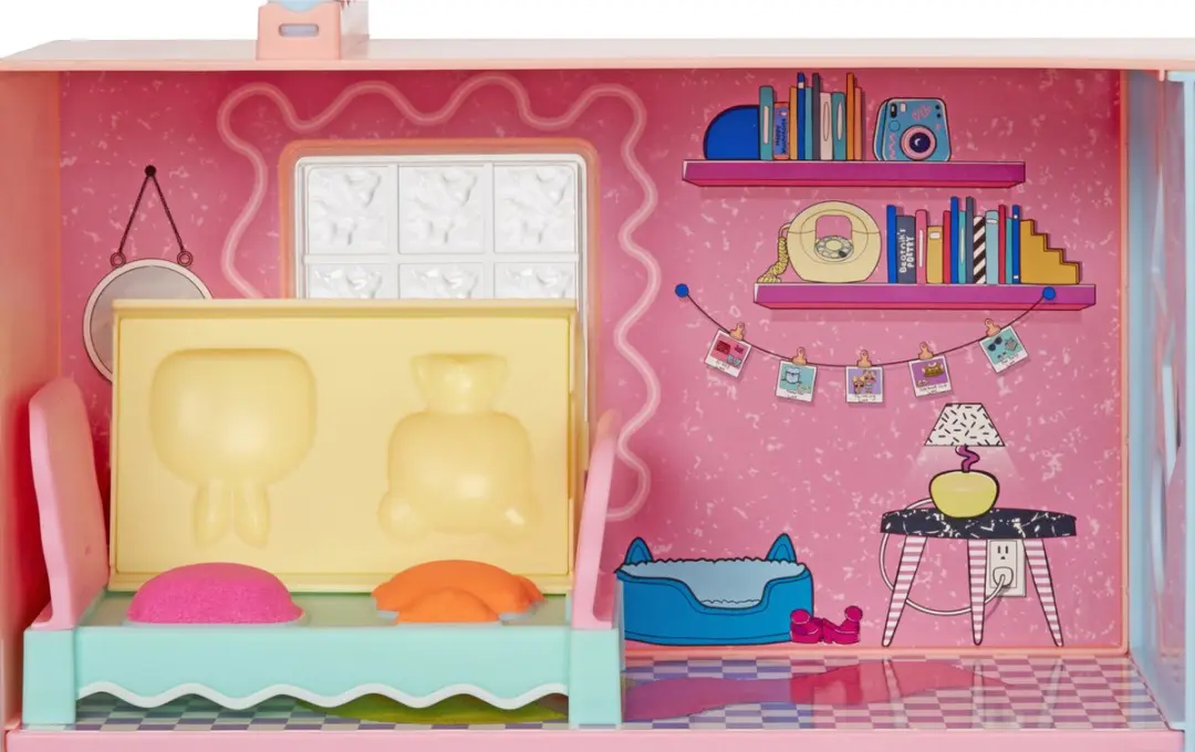 LOL! Surprise! Squish Sand Magic House - Poppenhuis - 15 Meubels - afbeelding 4 van 6