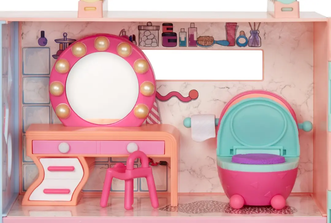LOL! Surprise! Squish Sand Magic House - Poppenhuis - 15 Meubels - afbeelding 5 van 6