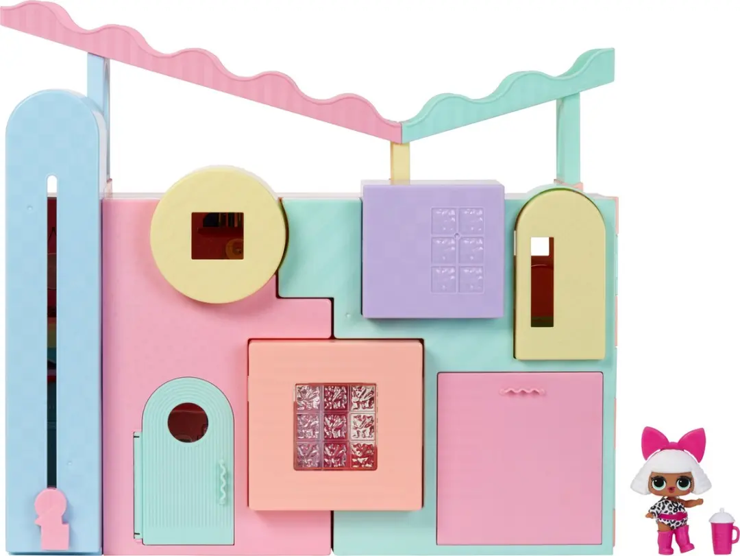 LOL! Surprise! Squish Sand Magic House - Poppenhuis - 15 Meubels - afbeelding 6 van 6