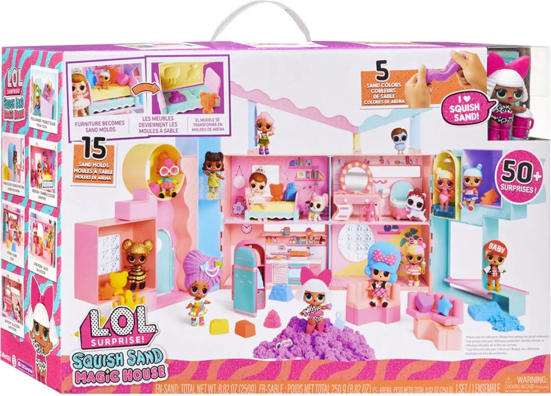LOL! Surprise! Squish Sand Magic House