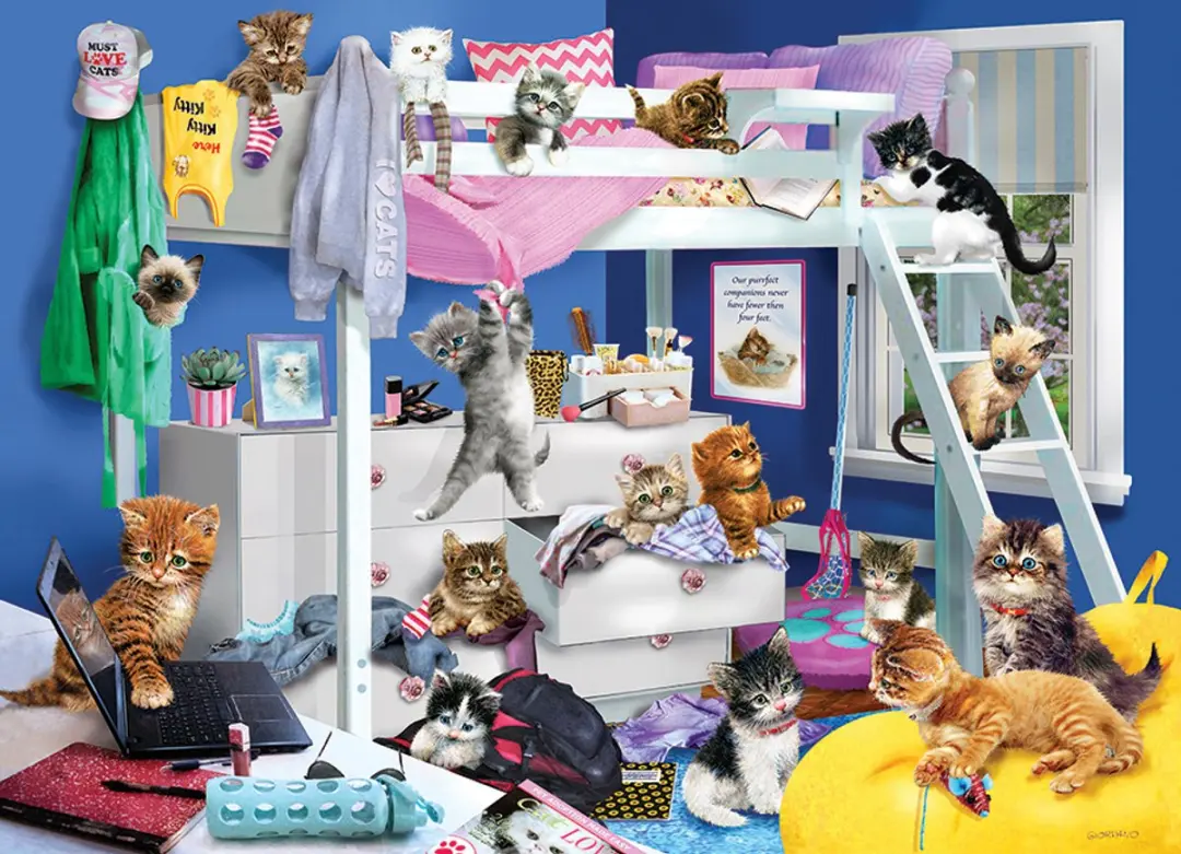 Cobble Hill Kittens Legpuzzel 1000 Stuks