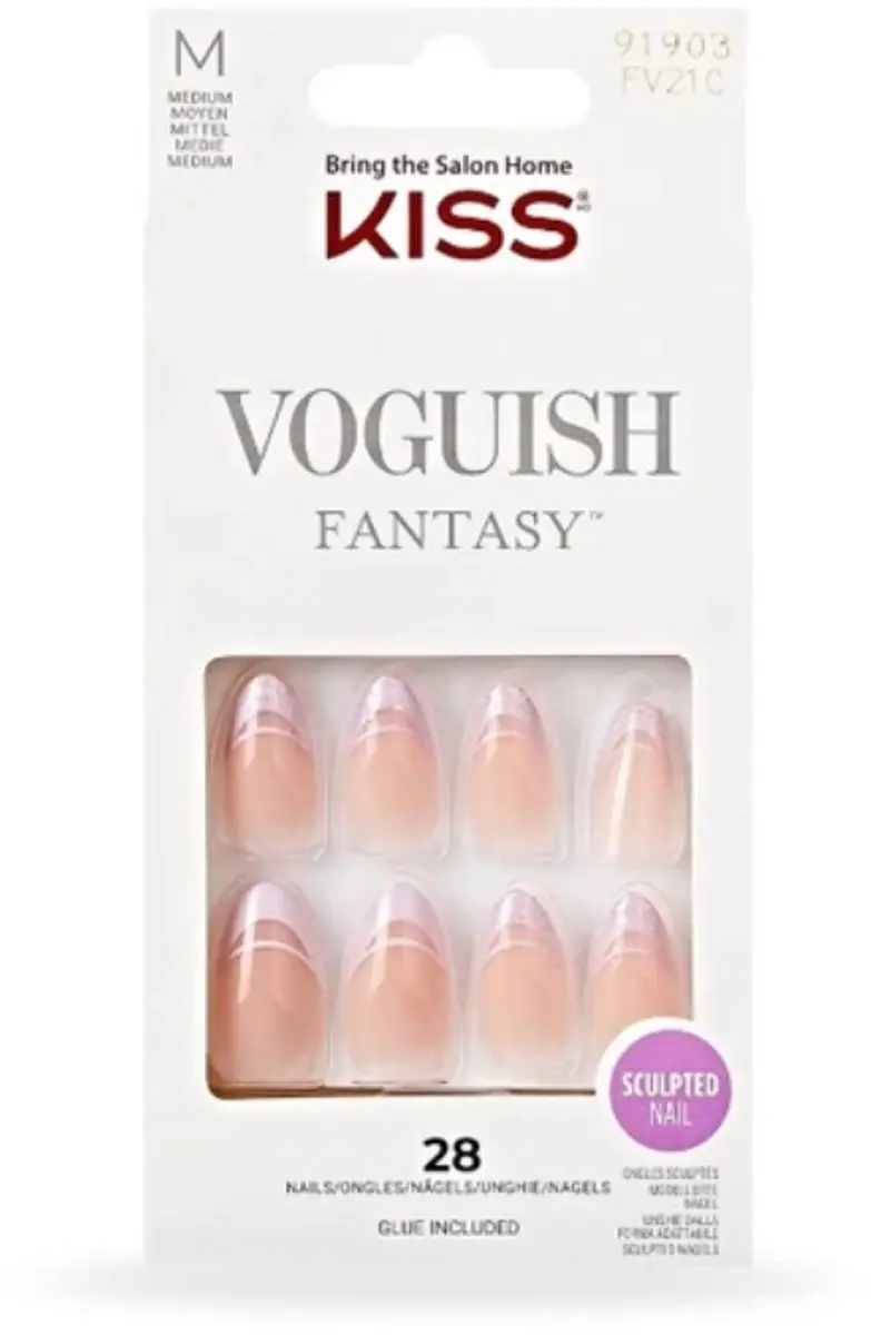 Kiss Voguish Fantasy Rainy Night Kunstnagels - Paars - 28 Stuks - afbeelding 2 van 6