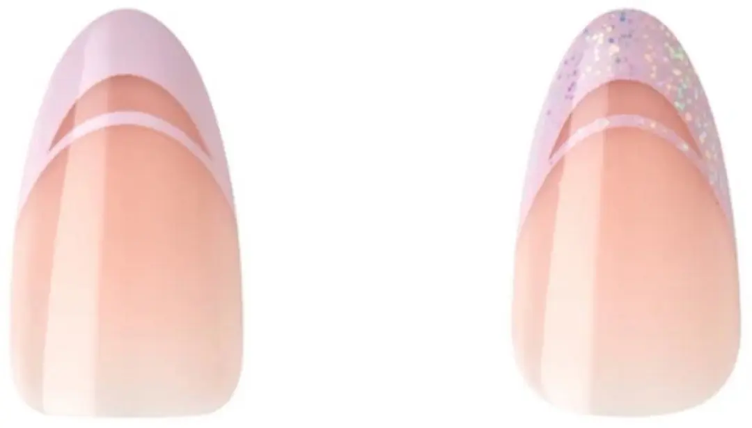 Kiss Voguish Fantasy Rainy Night Kunstnagels - Paars - 28 Stuks - afbeelding 4 van 6