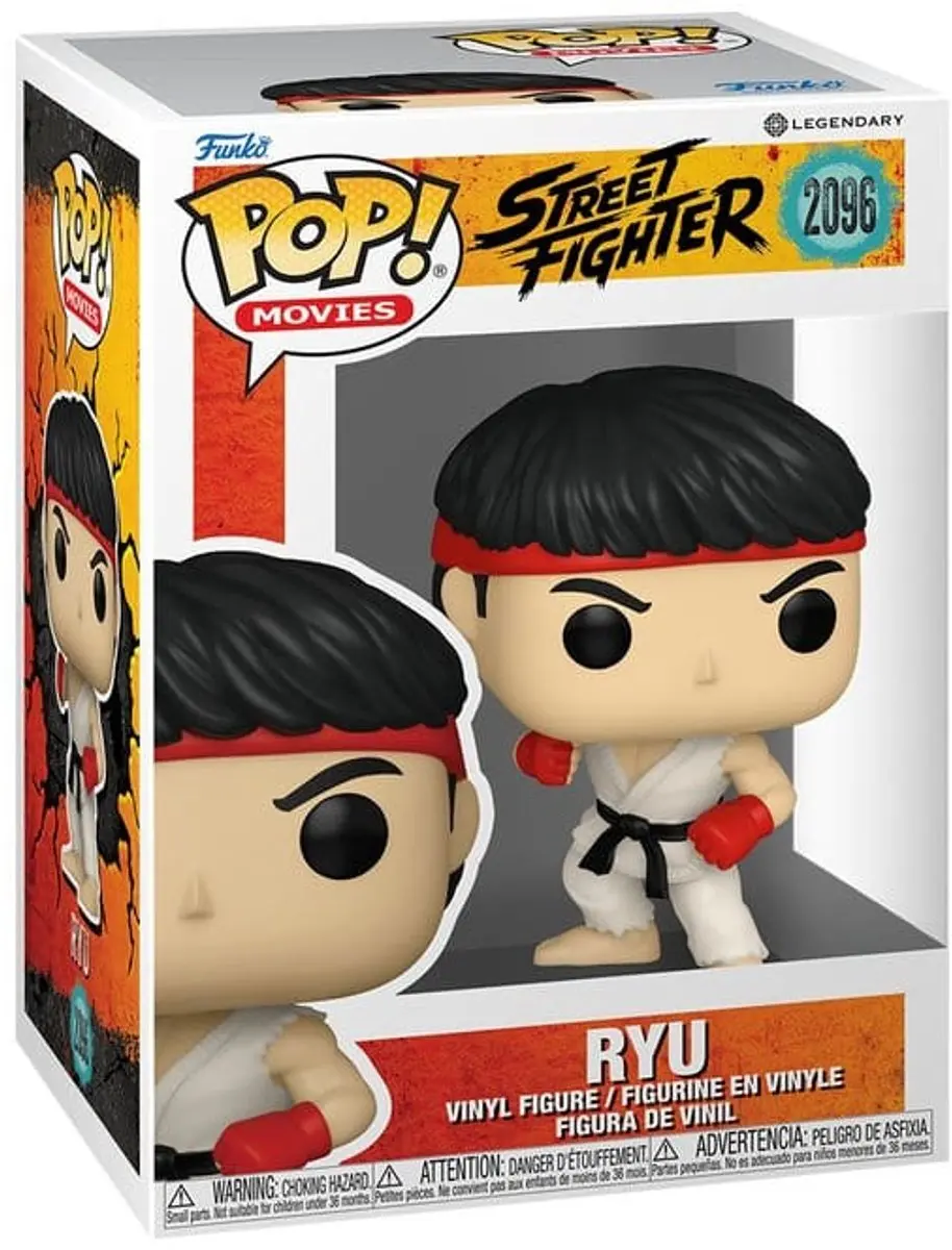 Funko Street Fighter Ryu Pop! FK94166 - Vinylfiguur - afbeelding 2 van 3