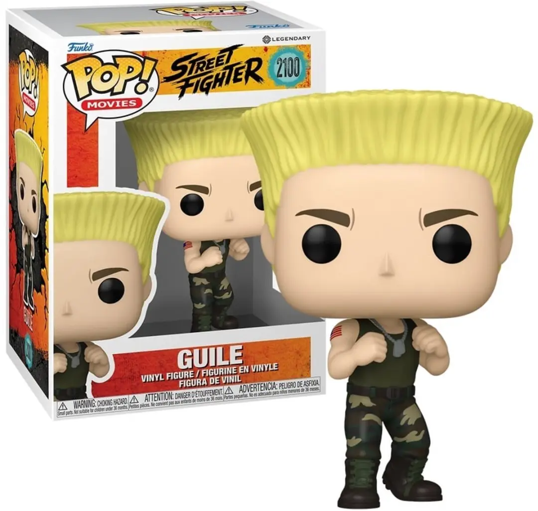 Funko Pop! Street Fighter Guile FK95695 - Vinylfiguur - afbeelding 3 van 3