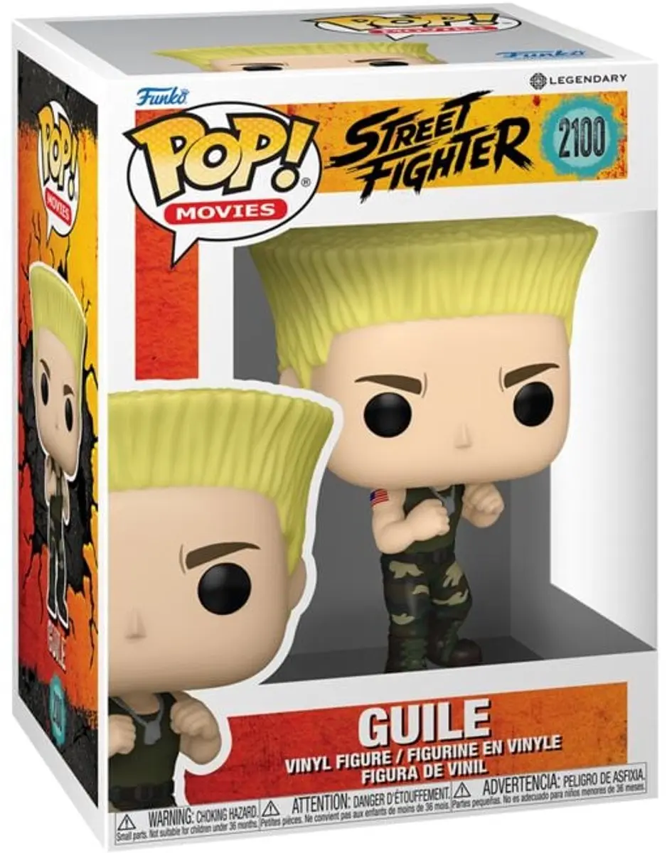 Funko Pop! Street Fighter Guile FK95695