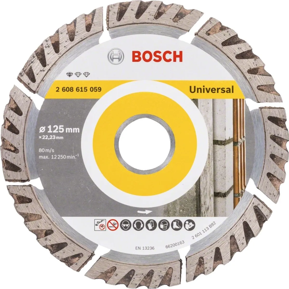 Bosch Professional 2608615059 Diamantdoorslijpschijf 125mm - 5 Stuks