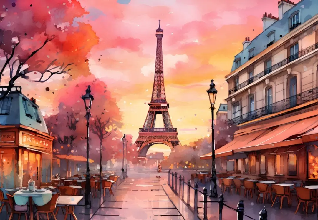Bluebird Puzzle legpuzzel Paris et la Grande Dame