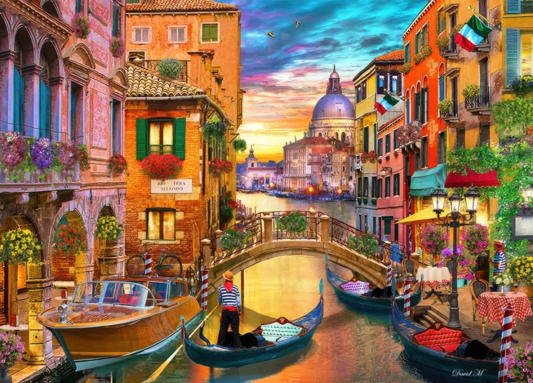 Bluebird Puzzle Grand Canal Venice 1500 Stuks