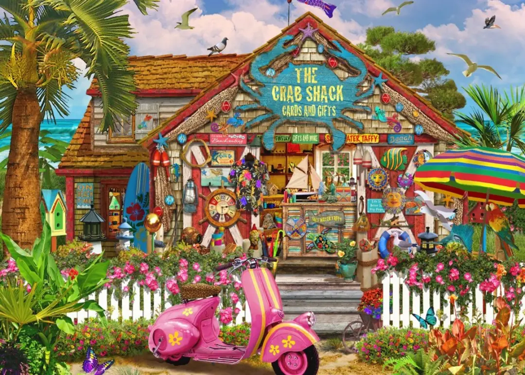 Bluebird Puzzle legpuzzel The Crab Shack Gifts