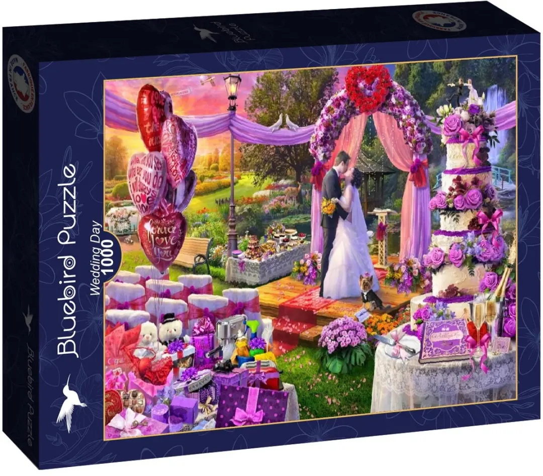 Bluebird Puzzle Bruiloft Romantisch 1000 Stuks - 91162