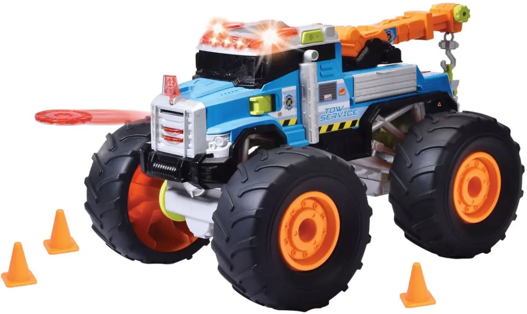 Dickie Rescue Titans Sleepwagen met Licht
