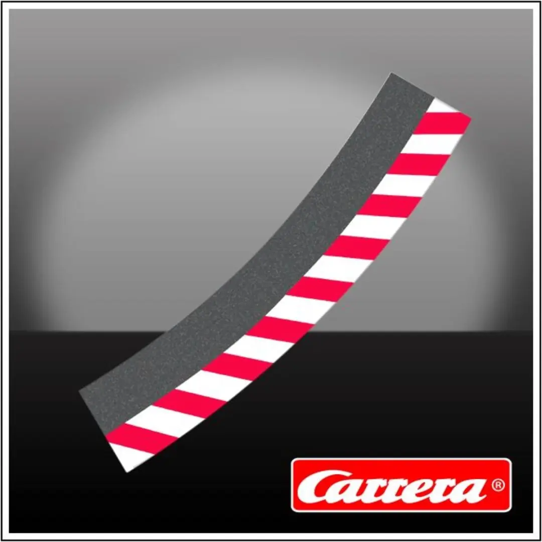 Carrera Buitenslipstroken Kuipbocht 3/30° 20020566 - Zwart - afbeelding 2 van 2
