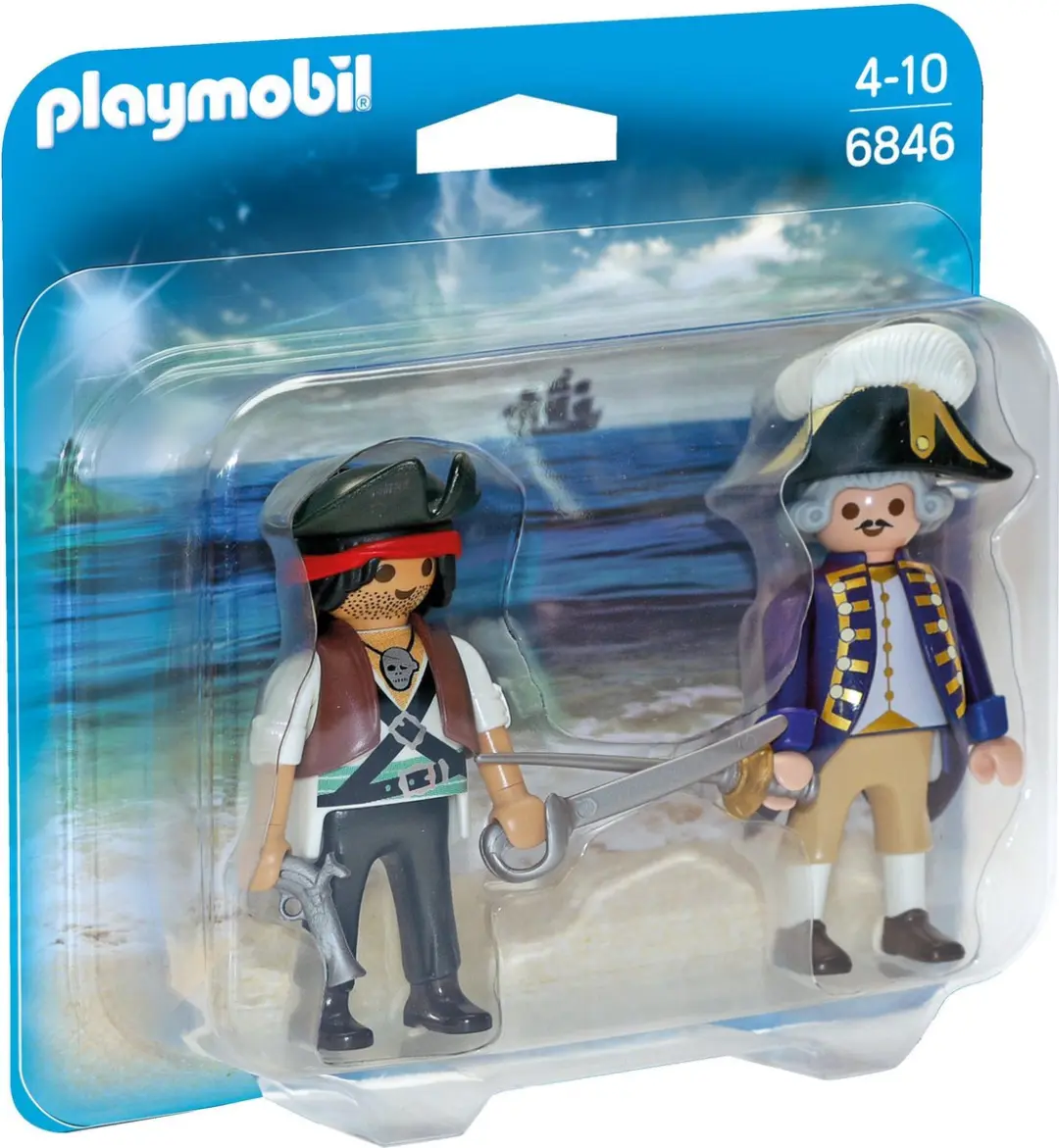 Playmobil Duopack piraat en soldaat