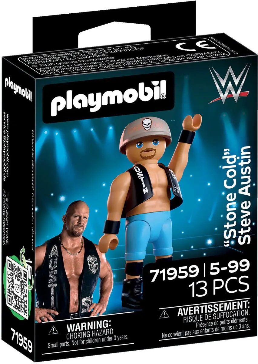 Playmobil WWE Stone Cold Steve Austin