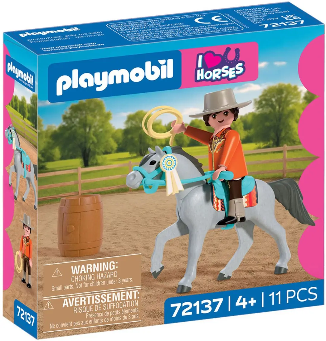 Playmobil Horses Western Paardrijden 72137 - Multi kleuren